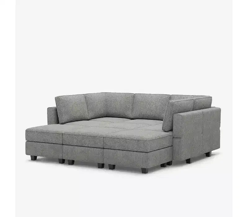 Canapé-lit modulaire Terry avec rangement intégré - 9 places + 7 côtés