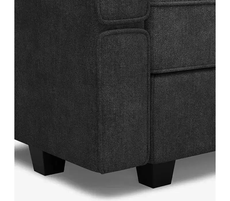 Canapé-lit modulaire Terry avec rangement intégré - 9 places + 7 côtés