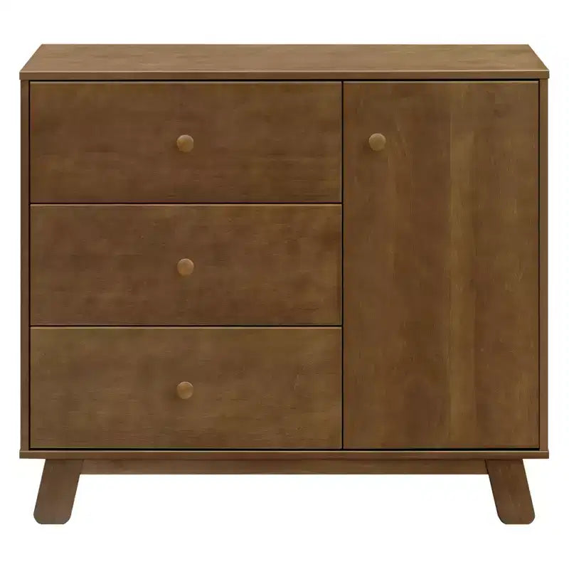 Commode de chambre d'enfant moderne à 3 tiroirs avec armoire latérale