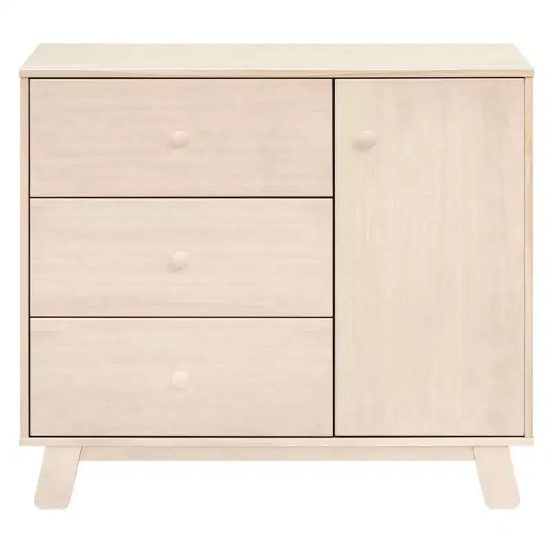 Commode de chambre d'enfant moderne à 3 tiroirs avec armoire latérale