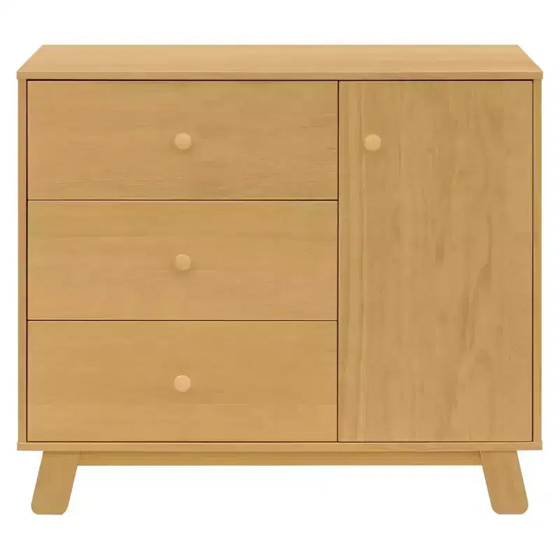 Commode de chambre d'enfant moderne à 3 tiroirs avec armoire latérale