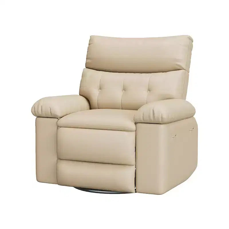 Fauteuil inclinable manuel extra-large en cuir PU surdimensionné pour adultes