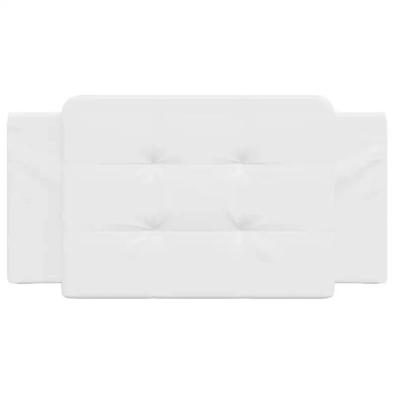 Coussin de tête de lit suspendu Rembourré Oreiller Dossier Chambre Faux Cuir