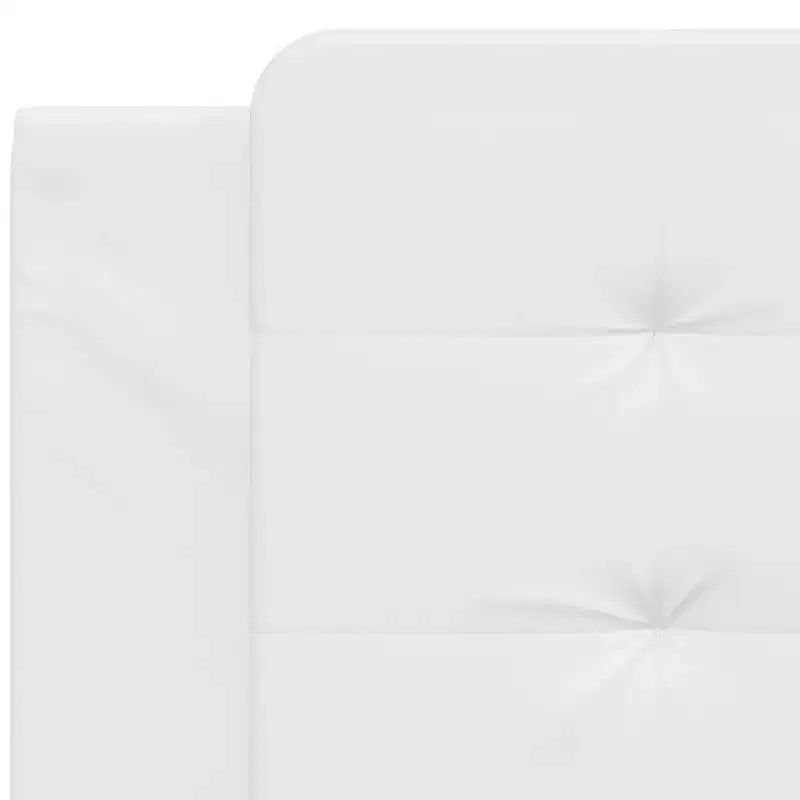 Coussin de tête de lit suspendu Rembourré Oreiller Dossier Chambre Faux Cuir