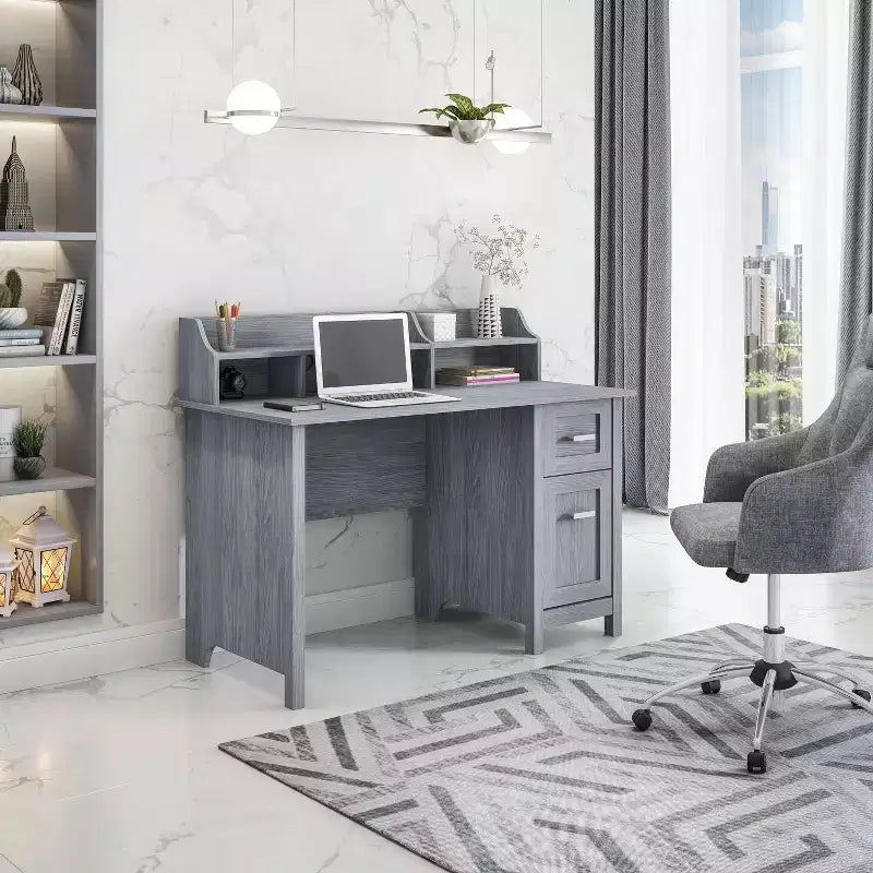 Bureau de travail classique avec rangement