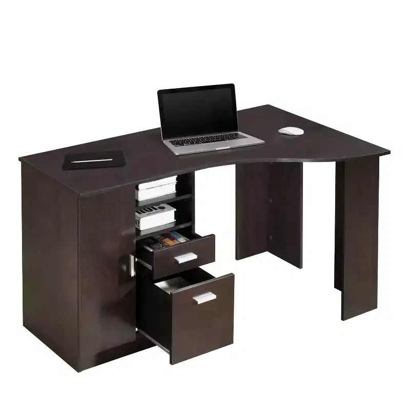 Bureau de travail classique avec rangement