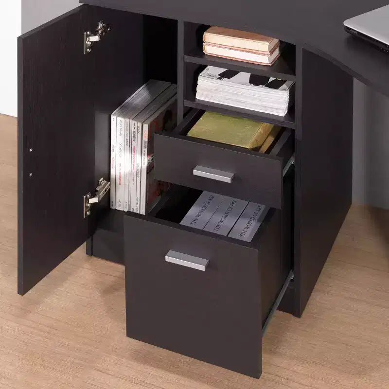 Bureau de travail classique avec rangement