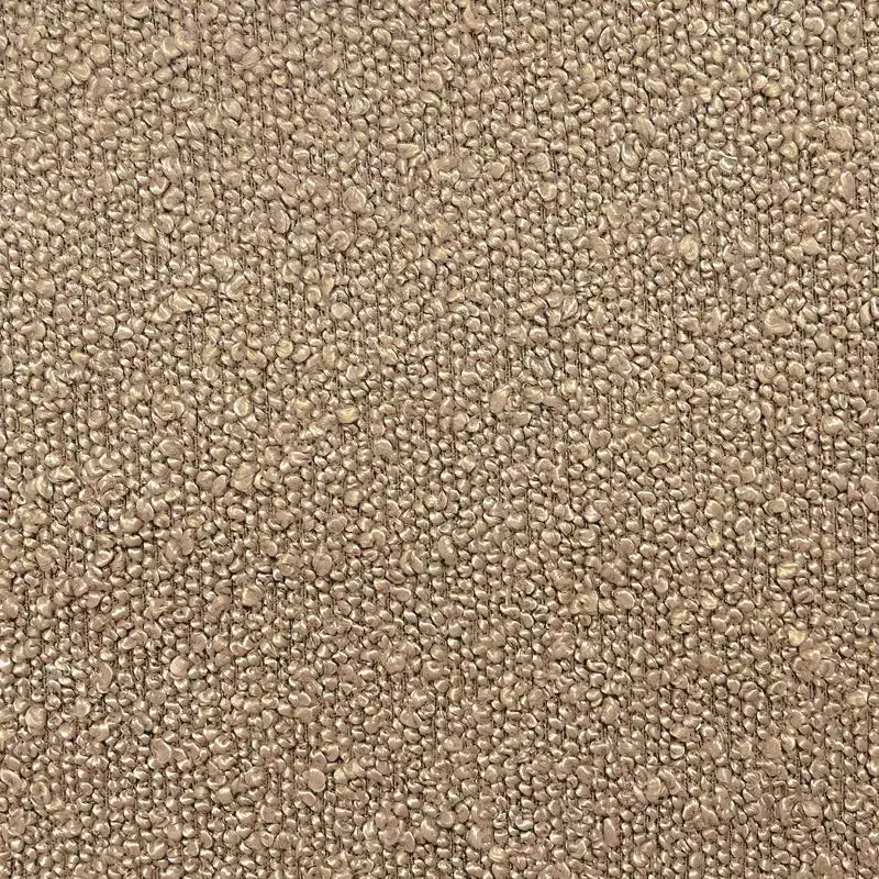 Banc moderne rembourré avec pieds en bois naturel - Boucle marron