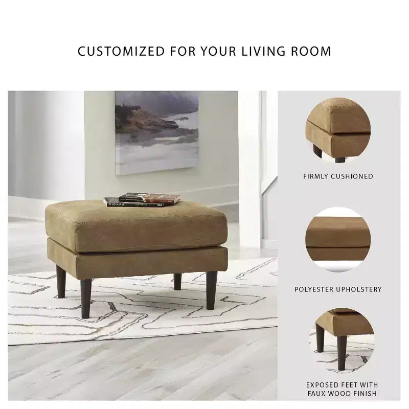 Caramel Ottoman
