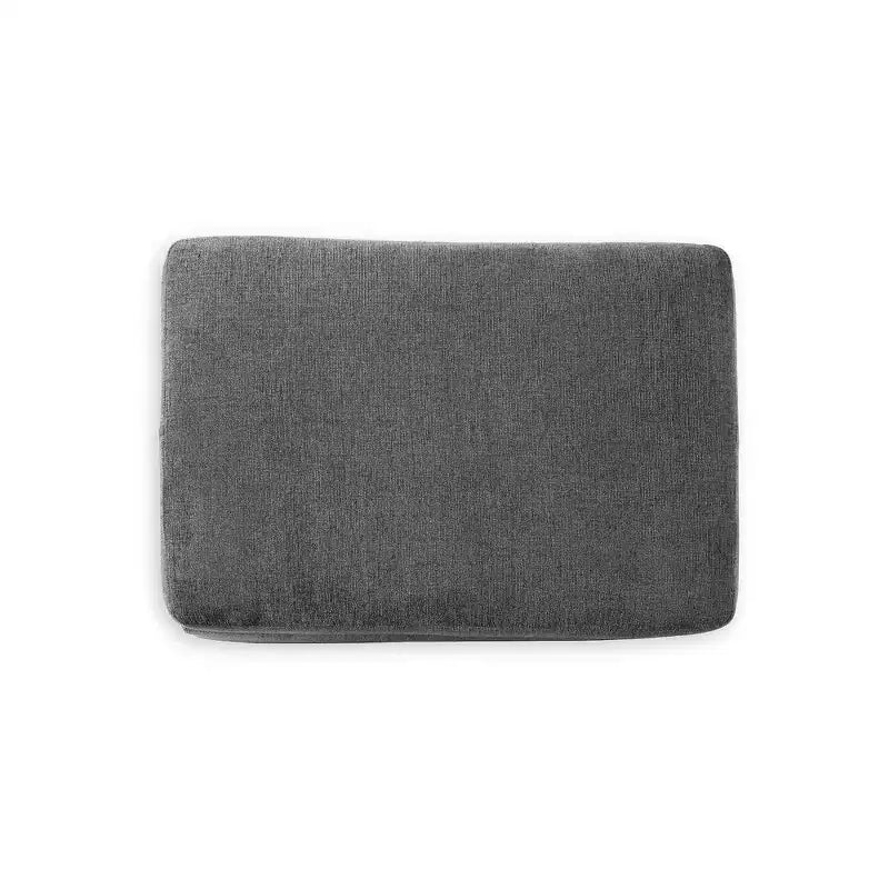 Ottoman contemporain rembourré - Gris galet