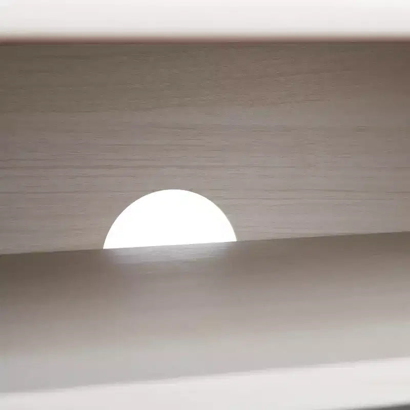 Meuble TV 2 portes 2 étagères – Console TV avec gestion des câbles