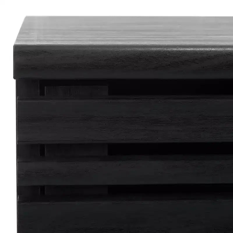 Meuble TV 2 portes 2 étagères – Console TV avec gestion des câbles