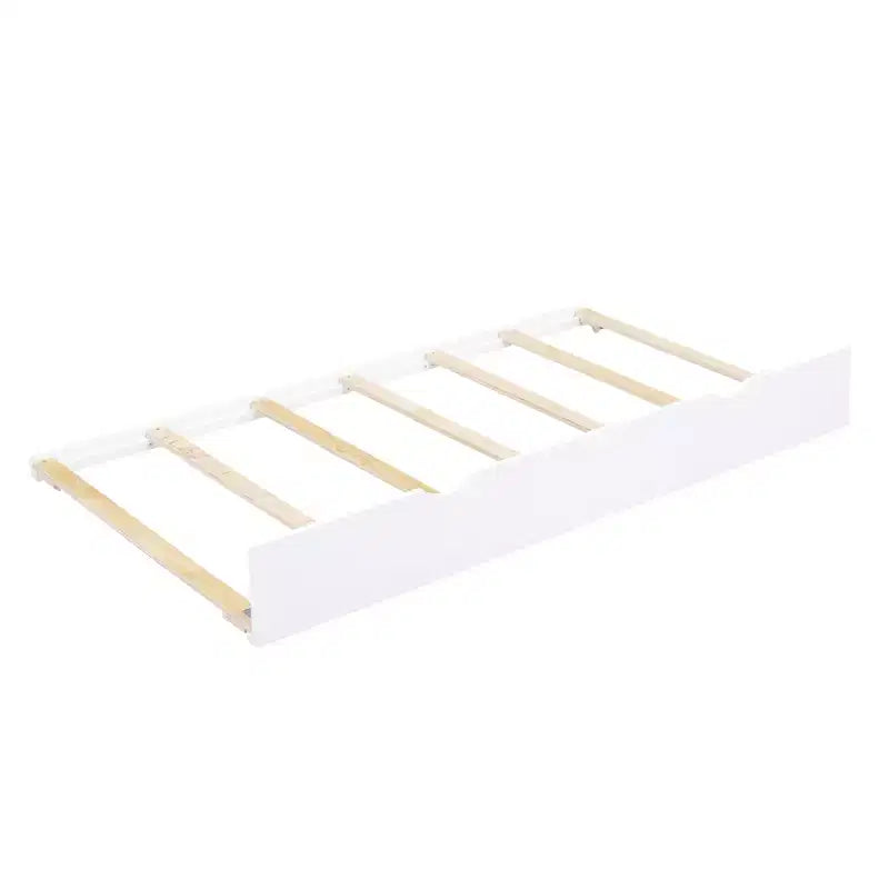 Lit de repos simple avec lit gigogne ou 2 tiroirs, armoires de rangement et ports USB